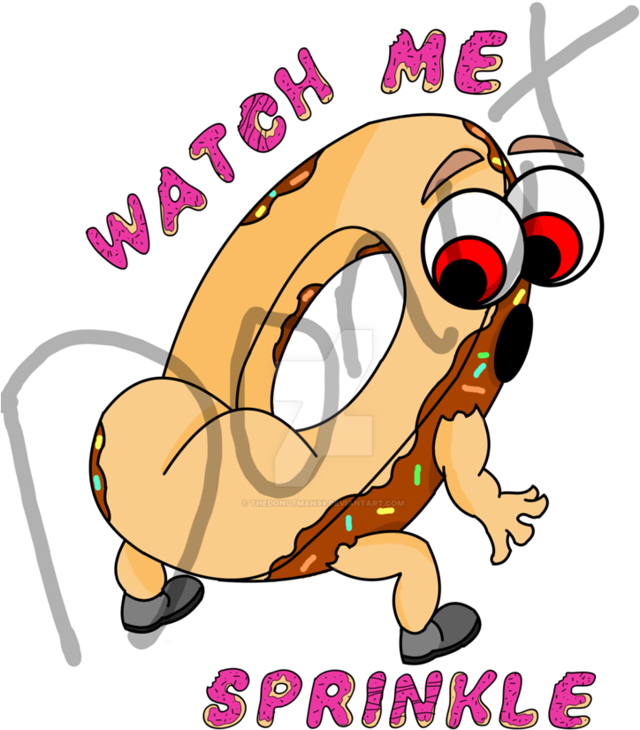 Twerk Donut Watermark By Thedonutman99 - Twerking Donut (730x1095)