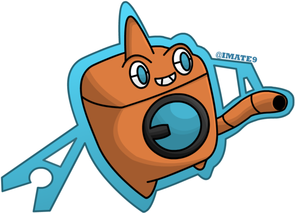 Rotom Wash By Materile9 - Rotom Wash By Materile9 (600x452)