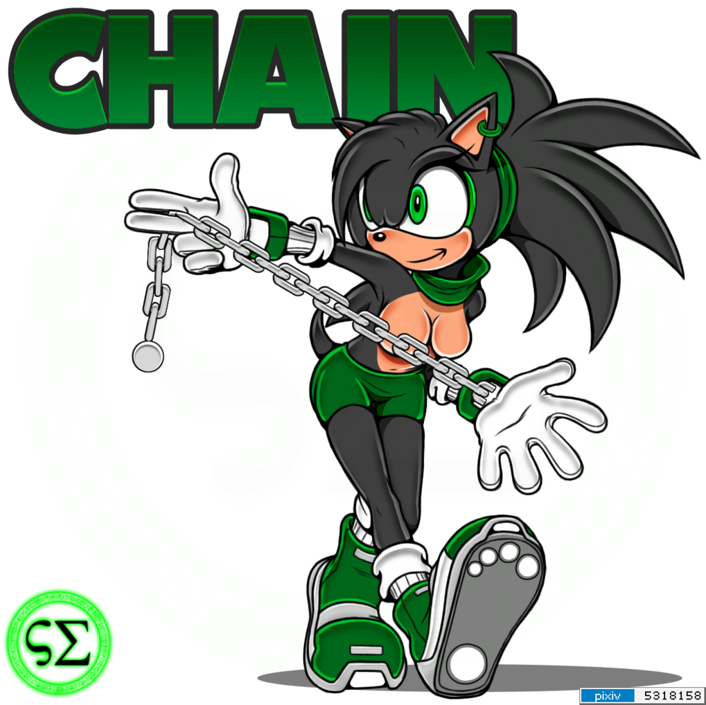 Random Chain By Screampunkarts Random Chain By Screampunkarts - Cartoon (1024x1024)