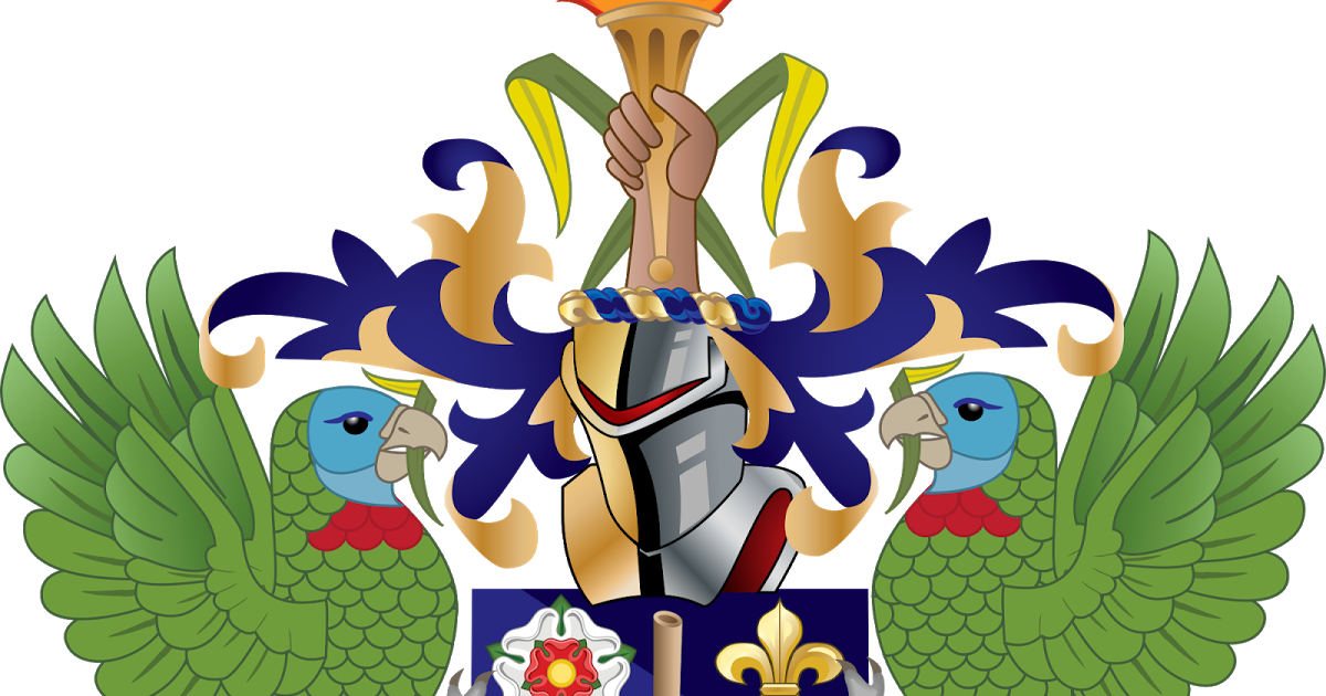 The Choiseul Powerhouse - Saint Lucia Coat Of Arms (1200x630)