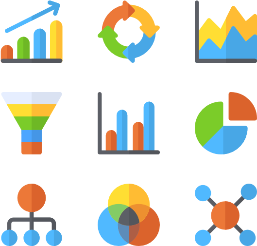 Charts & Diagrams - Diagram Flat Icon (600x564)