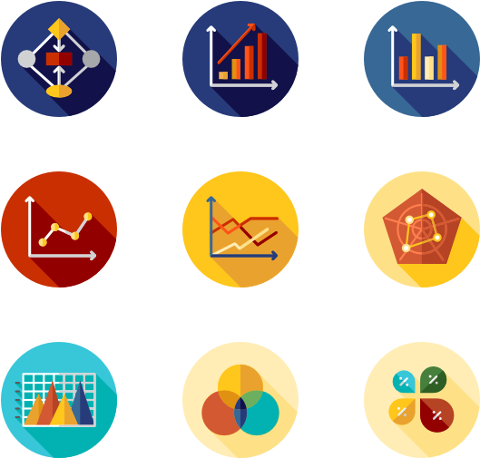 Charts And Diagrams - Diagram Icon (600x564)