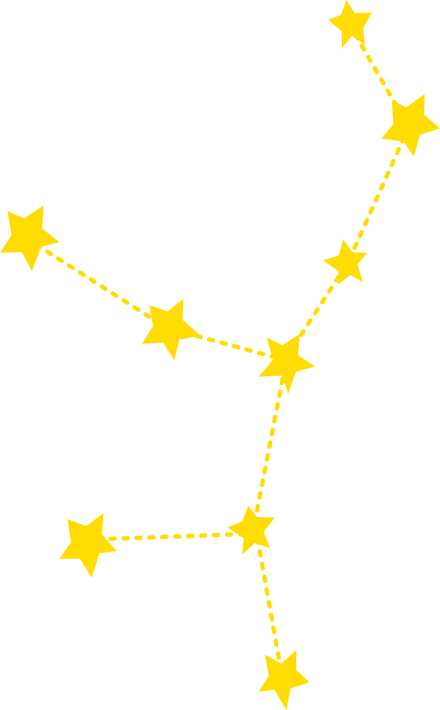 Clipart Constellation Of Virgo Rh Openclipart Org Free - Star (1489x2399)