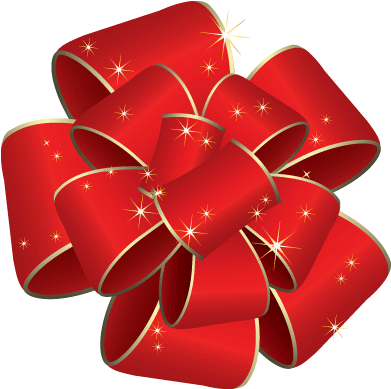 Christmas Bow Clipart & Christmas Bow Clip Art Images - 4 Bay Li-ion 9v Battery Charger (500x450)