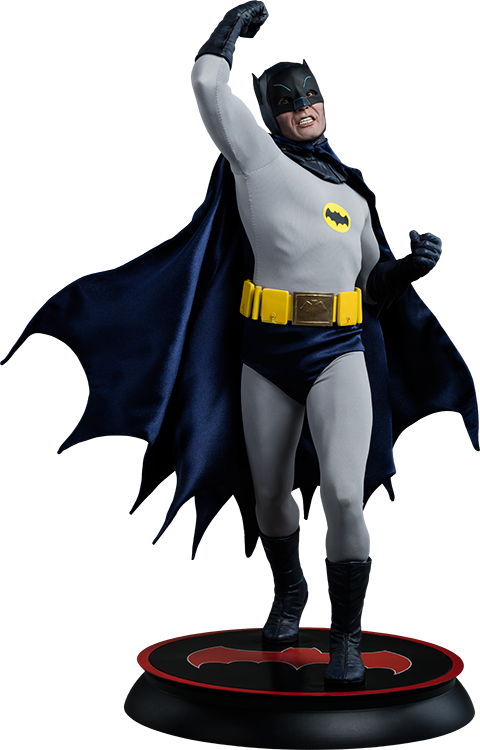 Check Out The Sideshow Collectibles Upcoming Batman - Adam West Batman Transparent (480x750)