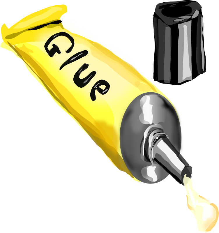 Clipart - Glue - Glue Clip Art (752x800)