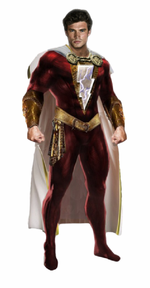 Derek Theler Shazam Png Render By Mrvideovidman On - Lvl 50 Scholar Gear (515x990)