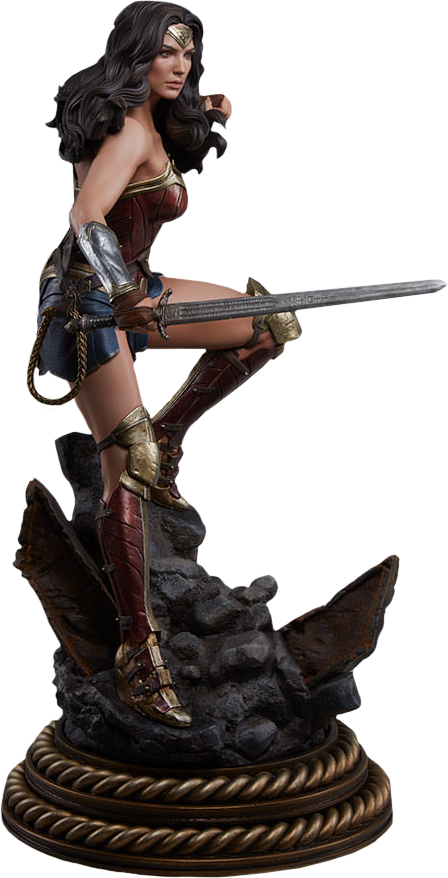 Wonder - Designer Series Wonder Woman By Frank Cho Statue (448x878)