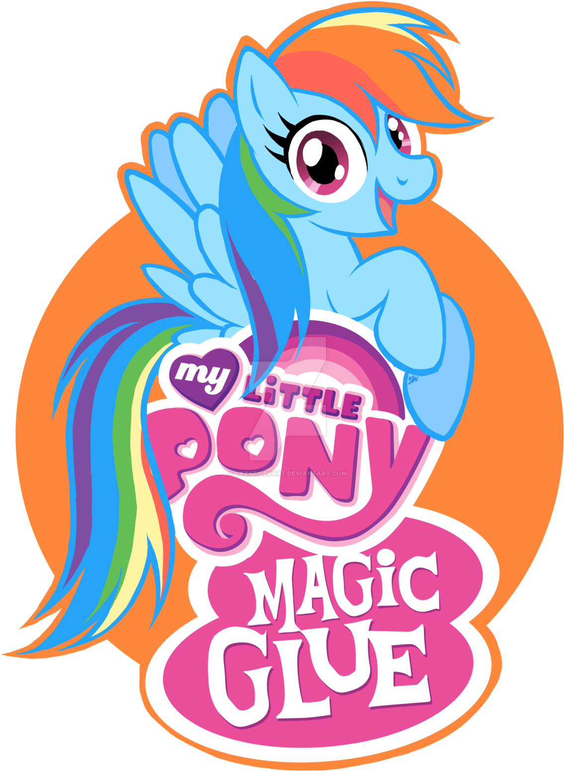 My Little Pony Magic Glue - My Little Pony Friendship (1280x1716)