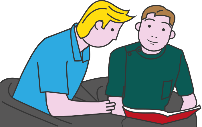 Patient And Radiographer Having A Discussion - Patient (706x444)