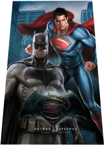 Fürdőlepedő Karácsonyra Batman Vs Superman - Fleece Blanket 150 Cm X 100 Cm Batman Vs Superman (900x500)