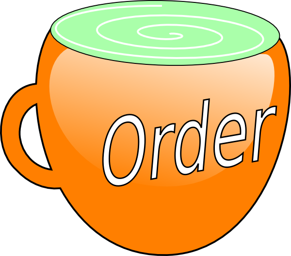Order Clip Art At Clker - Download (600x529)