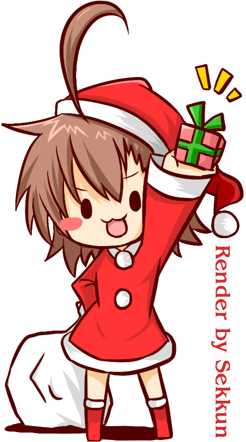Chibi Xmas Last Order By Sekkun - Chibi Christmas (495x889)