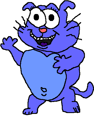 Eek The Cat In My Art Style By Mitchybeanson - Cartoon (640x480)