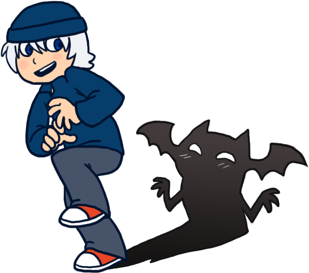 A Boy And His Shadow By Wwi - Dragon Quest (650x602)