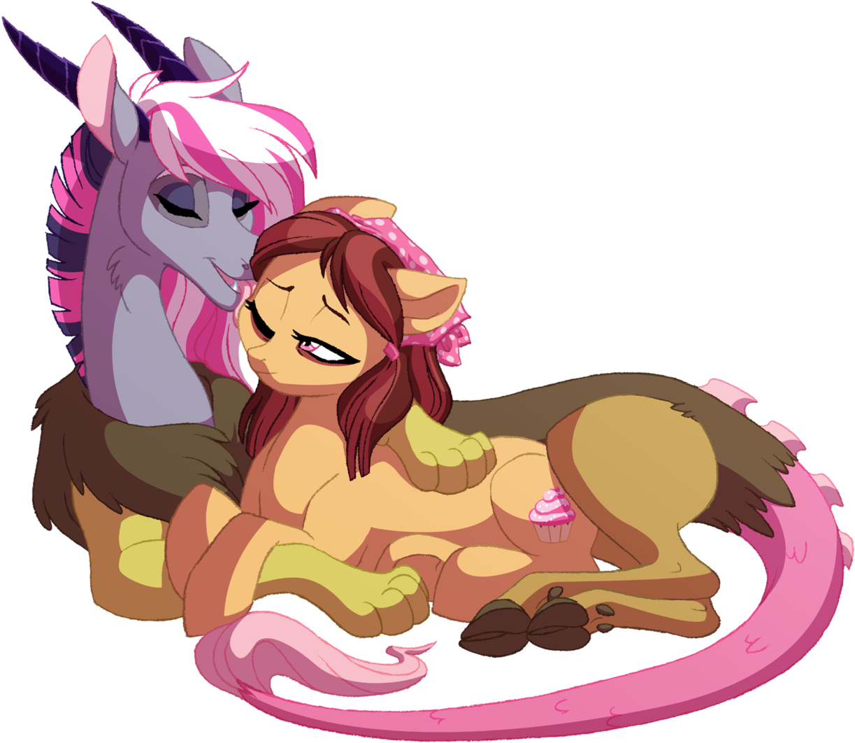 Lopoddity 2,590 408 Indulge You By Lopoddity - Lopoddity Pandora And Cupcake (1280x1089)