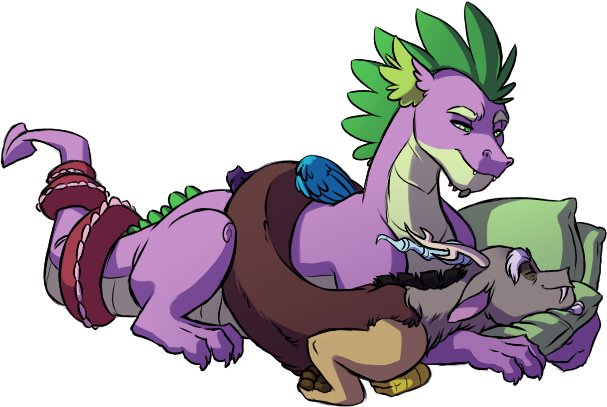 Adult, Adult Spike, Artist - Mlp Spike X Discord (1280x849)