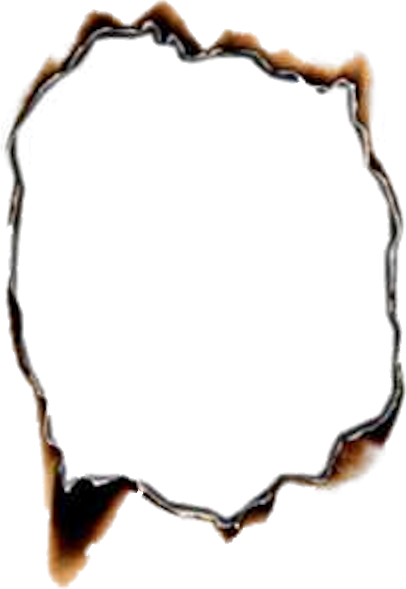 Share This Image - Transparent Burned Hole Png (406x589)