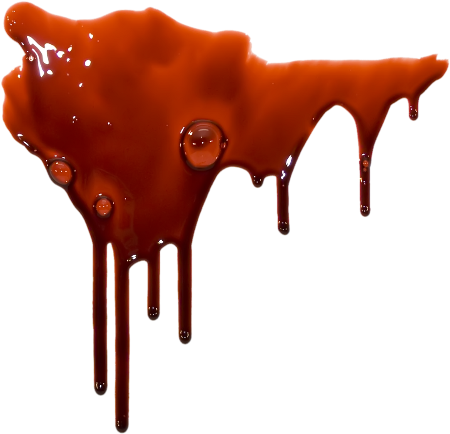 Blood Spatter Drip Halloween Scary Autumn Fallfreetoedi - Blood Png (1069x1024)