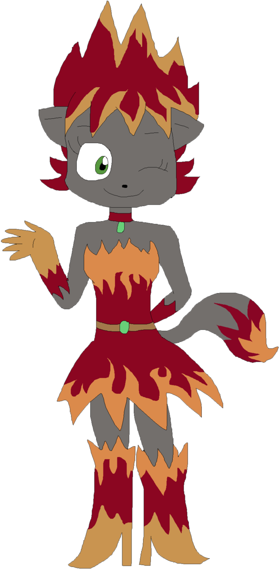 Drawing Burn Firelaon By Teamlpsandacnl - Drawing (634x1260)