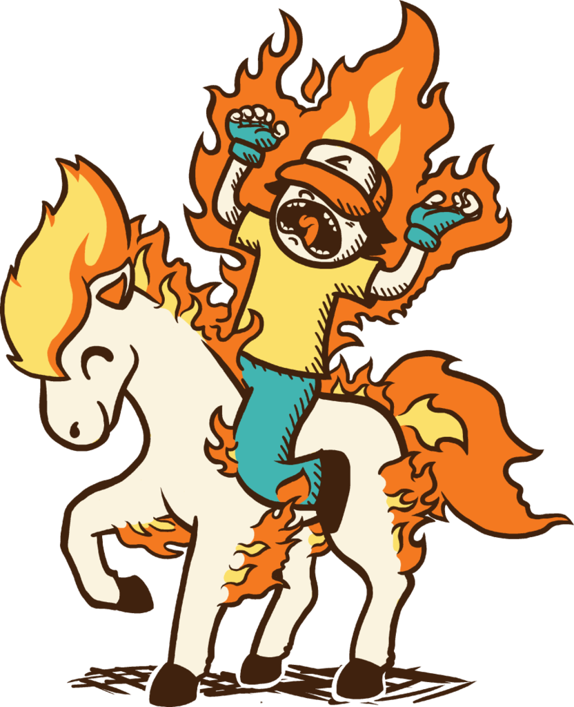 Gotta Burn 'em All !!! Art Print - Mini (832x1024)