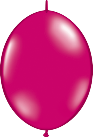 12" Quick Link Jewel Magenta Qualatex Quick Link Balloons - 30cm Quick Link Balloon - Jewel Magenta - 25pk (325x480)