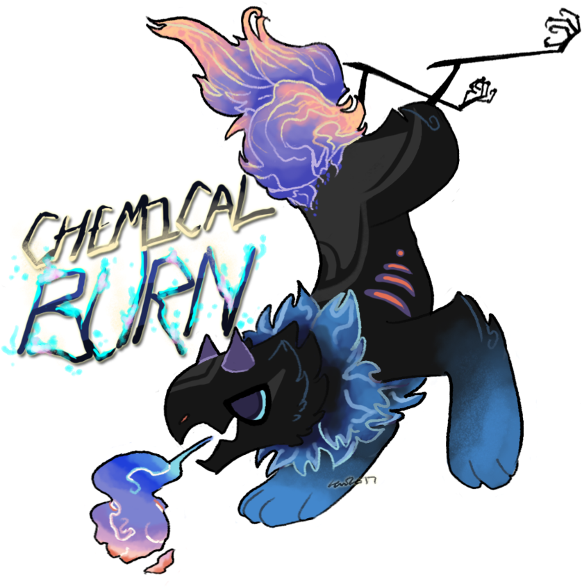 [myo Event 1/3] Chemical Burn By Bonesnaps - Cartoon (894x894)