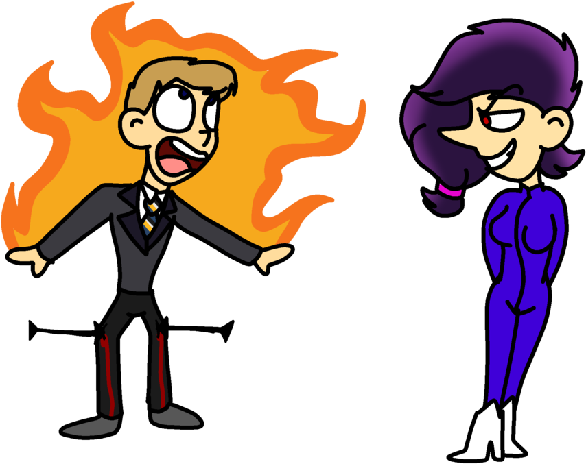 Burn In Hell, You Hoity Toity Cunt By Randy-litzgen - Cartoon (1106x723)