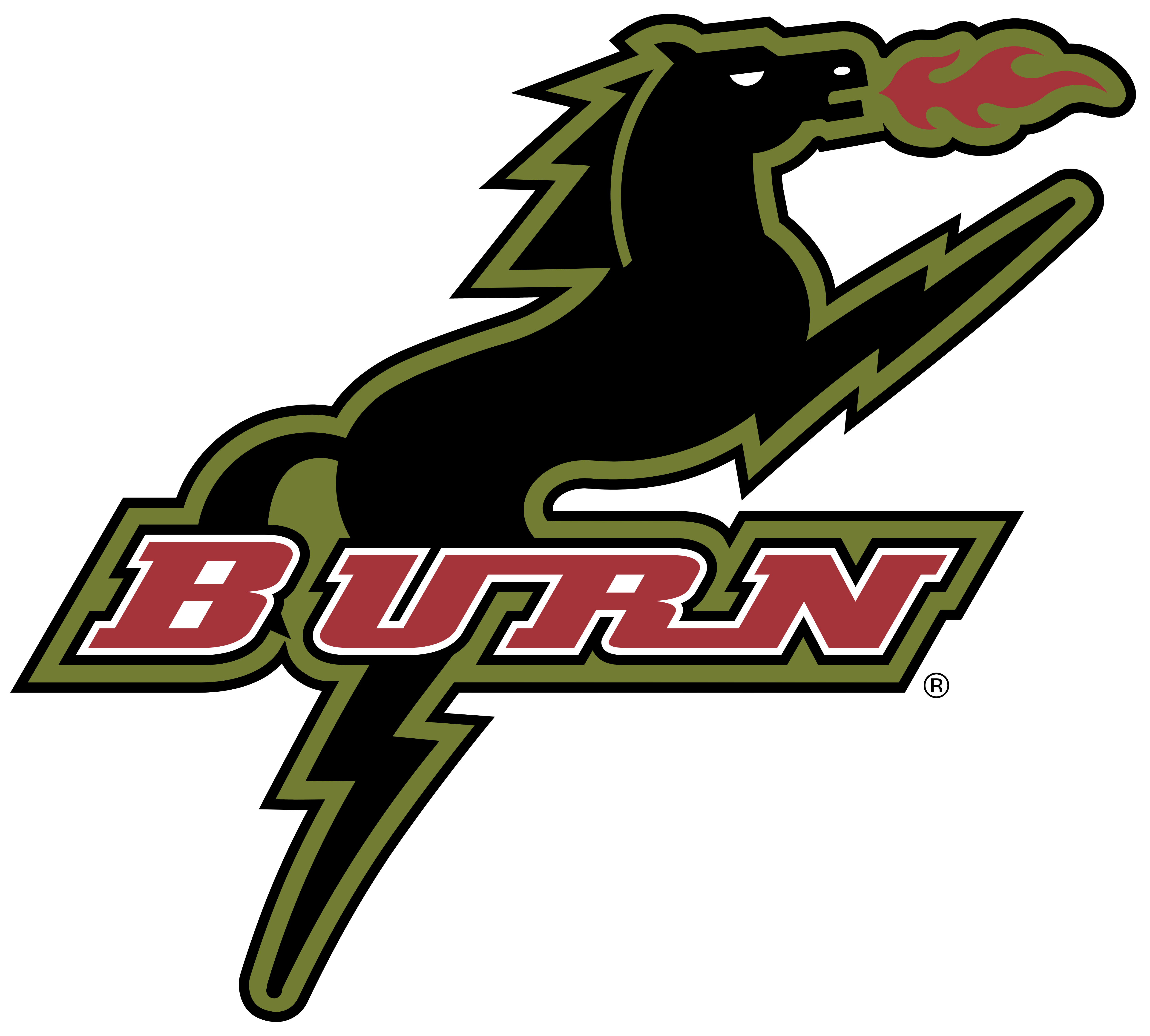 Burn Logo, Sport, Svg - Dallas Burn (5000x4504)