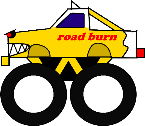 Road Burn By Marc123456789 - Johnny Test Road Burn (561x454)