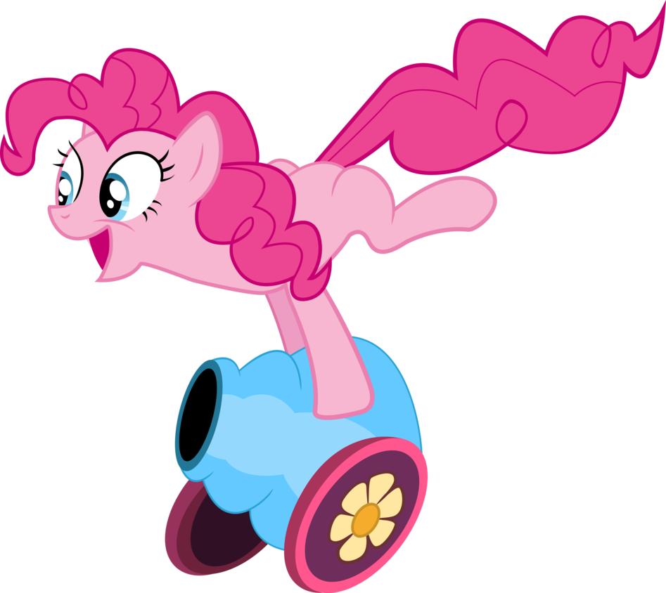 Pinkie Pie Igniting Party Cannon By Themajesticpony - Pinkie Pie Party Cannon (947x844)