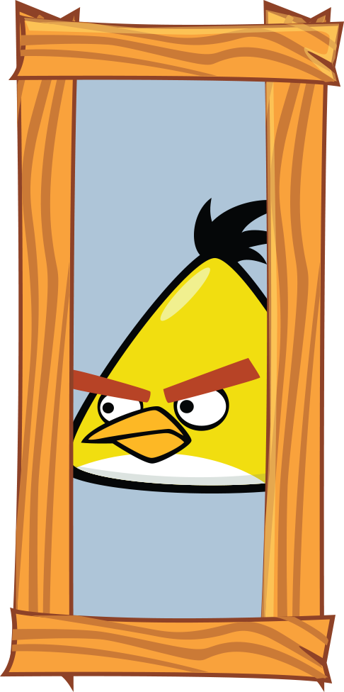 We Are Waiting For You - Angry Birds Yellow Lapland Beanie (486x976)