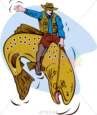 Dancing Trout (340x404)