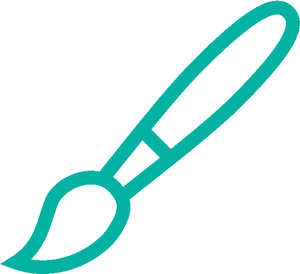 Creations Of Hope - Icone Pinceau Png (600x600)