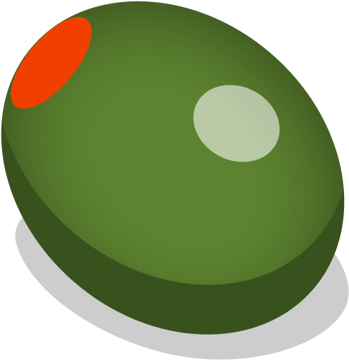 Olive Clipart - Portrait Of A Man (512x512)
