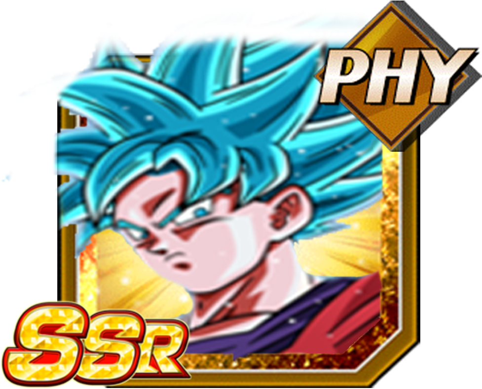 The Struggle To Survive Super Saiyan God Ss Goku - Dokkan Battle Omega Shenron Phy (992x788)