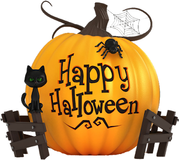 Traditional Halloween Tablescape - Emoticon Halloween (400x400)