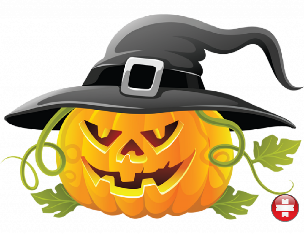 Halloween - Scary Pumpkin Halloween Clipart (1024x788)