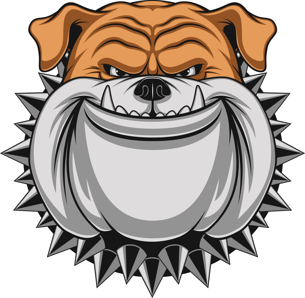 Bulldog Stock Illustration Illustration - Angry Bulldog Png (1000x979)