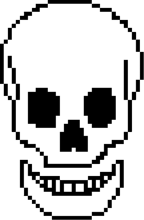 Halloween Sticker Tumblr - Skull Gif Png (491x750)