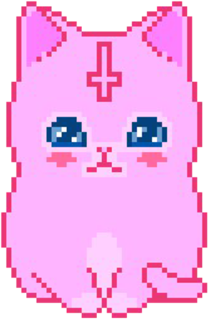 Cat Image Pixel Design Portable Network Graphics - Pixel Art Circle (512x512)