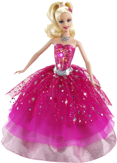 Red Barbie Doll Png Transparent Images Png Images - Barbie Doll Png (400x560)