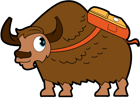 Forum Yack - Yak Cartoon Png (638x410)