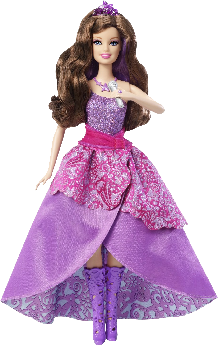 Doll Png Free Download - Barbie Princess And The Popstar Transforming Keira (927x1465)
