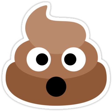 Poop Emoji Png Image - Emoji One Poop (375x360)