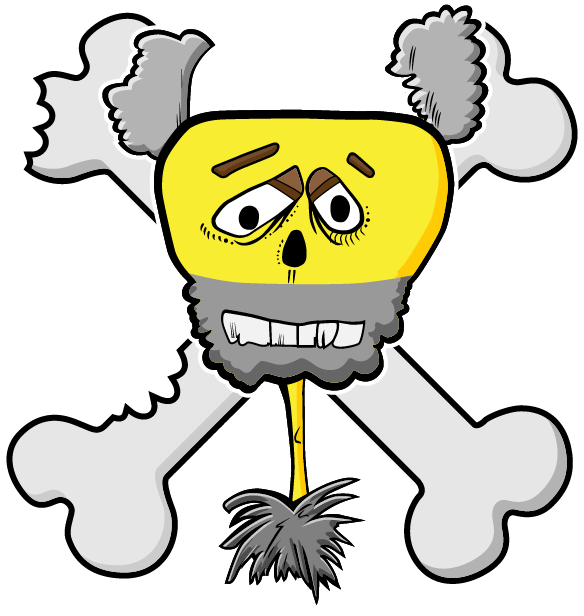 Bonjour Mademoiselle And Monsieur My Name Is Pepe Le - Poodle (584x616)