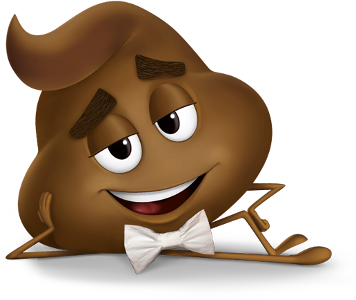 Poop Pile Of Poo Emoji Youtube Smiler - Poop Emoji From Emoji Movie (525x809)