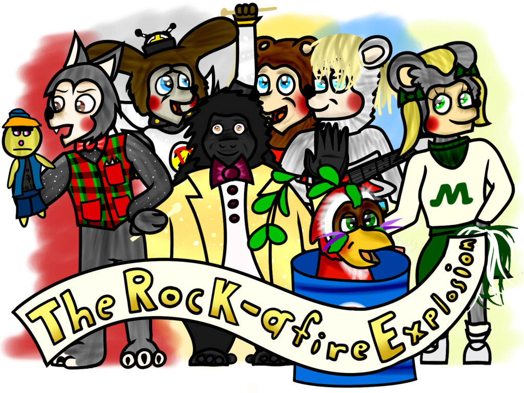 Freetime Picture - - - The Rock-afire Explosion By - Rock Afire Explosion Deviantart (1024x768)