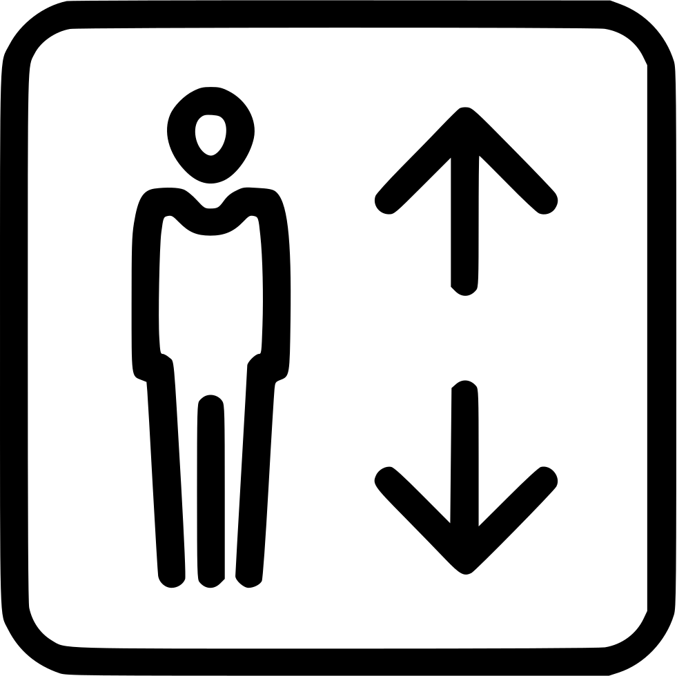 Elevator Up Down Comments - Move Cursor (981x980)