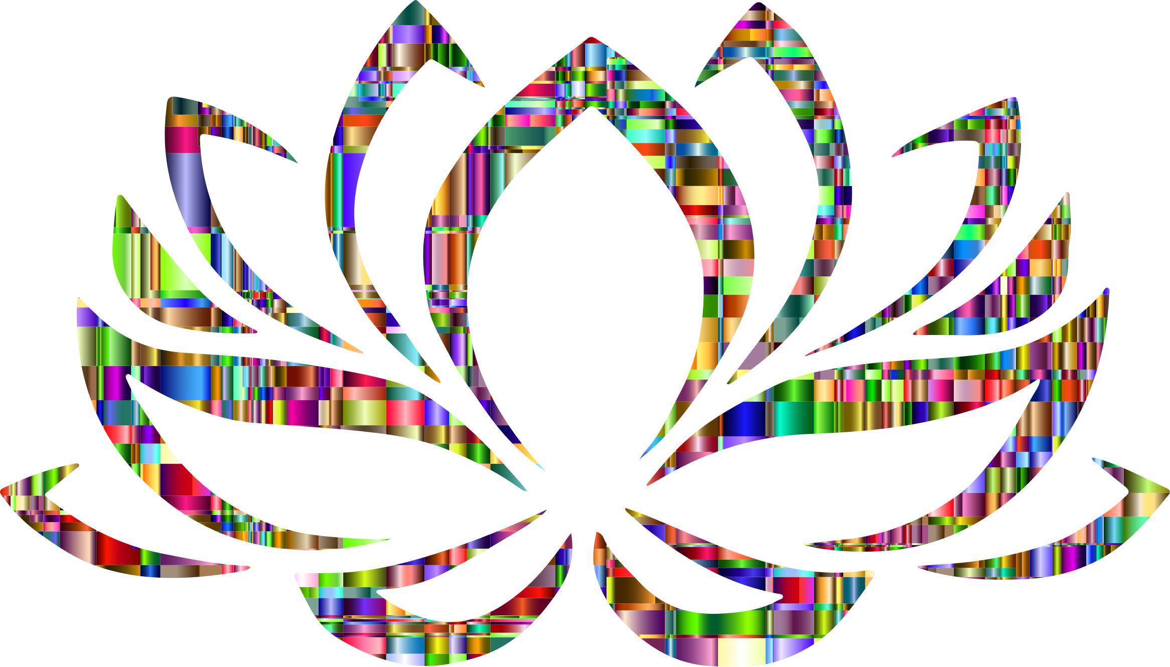 Chromatic Lotus Flower - Nam Myoho Renge Kyo (2332x1330)